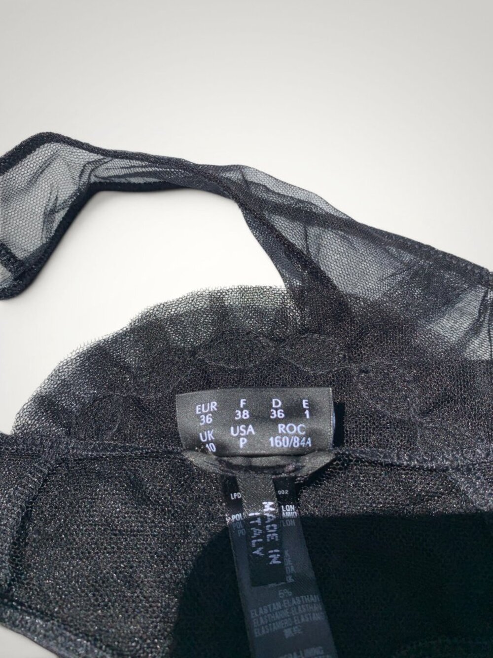 La Perla Black Label Lingerie set, Size 32 C - Picture 13 of 13